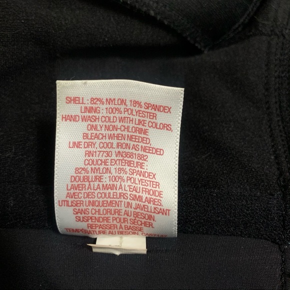 Merona One Piece Swimsuit XL 16-18 Black Adjustable Straps - Picture 7 of 7